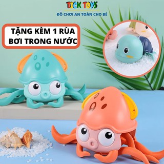 Đồ chơi bạch tuộc vặn cót cho bé - đồ chơi thả bể tắm
