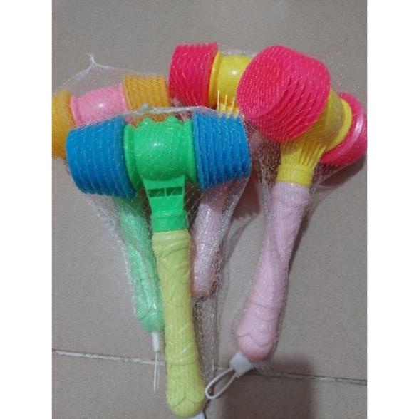 Siêu Rẻ Búa Nhựa Hơi 2 Đầu đồ chơi trẻ em làm giáo cụ dạy học trong học tập của giáo viên