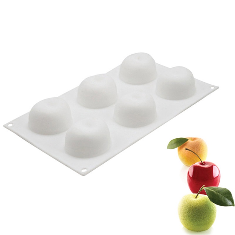 Khuôn Silicone Làm Bánh Tạo Hình Trái Cây 3D Độc Đáo Tiện Dụng