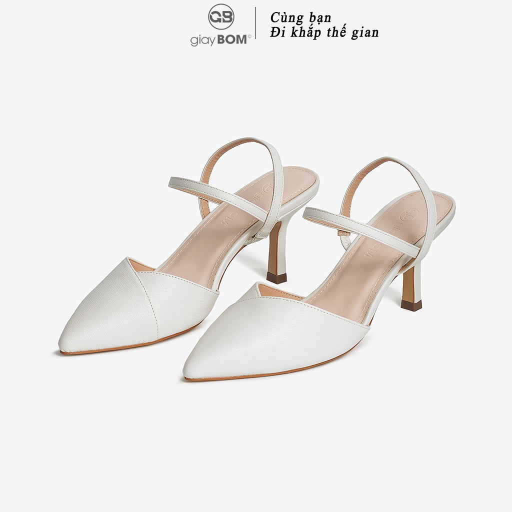 Giày Cao Gót giayBOM Mũi Nhọn Đế Cao 5 cm GB00107