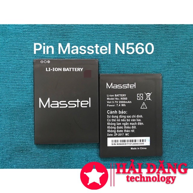 Pin Masstel N560