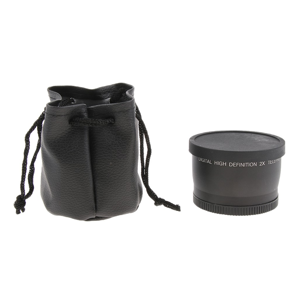 58mm 2X photo Lens Converter for Canon Nikon Sony Pentax 18-55mm