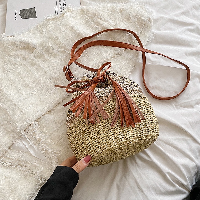 Túi cói Bằng Rơm Thời Trang 2022 Dành Cho Nữ