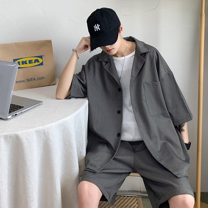 [New Bin 01 ] Bộ KATE HÀN Dành Cho Nam Kiểu Dáng Thể Thao UNISEX Style Cá Tính Năng Động