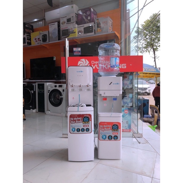 Cây nước nóng lạnh hút bình Karofi  HC18, HC16, HC15 phí vận chuyển Hà Nội