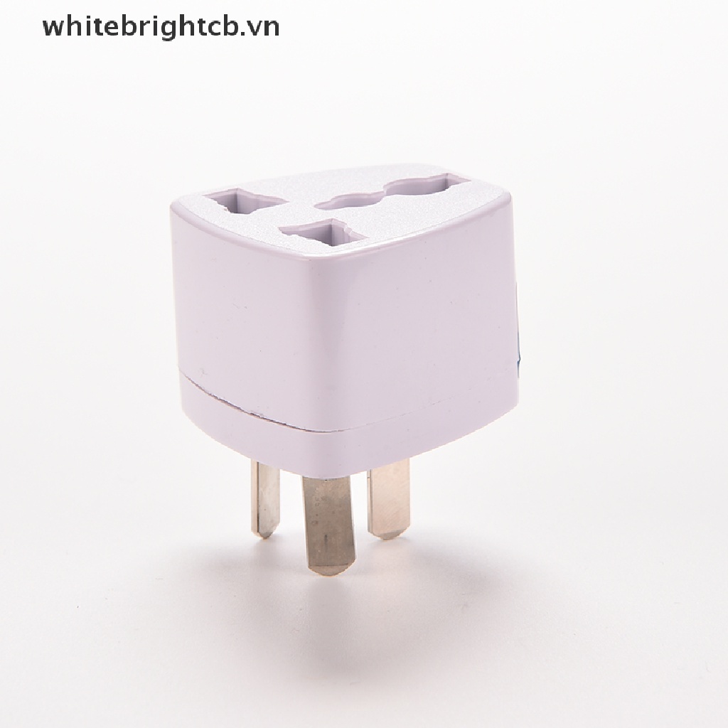 Phích Cắm Chuyển Đổi AC 3 Chấu Từ US / US / EU Sang AU Úc Tiện Dụng Khi Đi Du Lịch