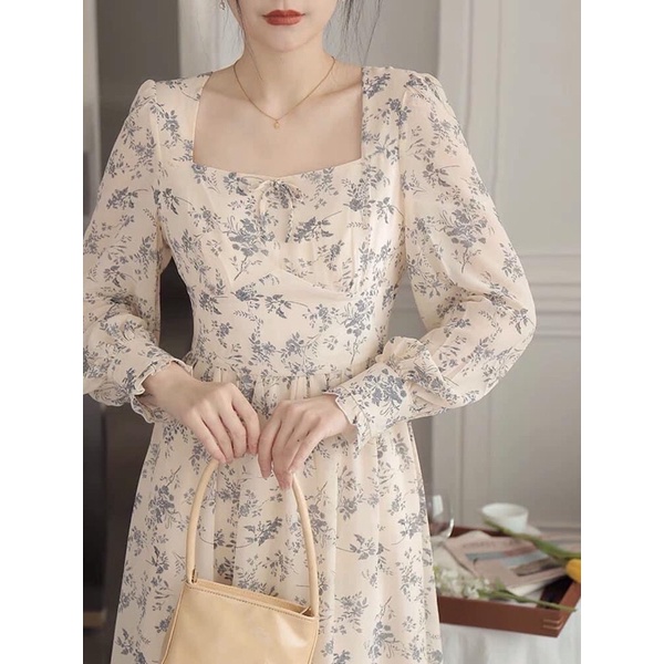 Váy voan hoa nhí tiểu thư