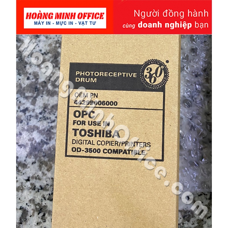 Trống Drum OD 3500| Máy Toshiba E-studio 352/353/358/452/453/458... [ Full Box độ bền cao, bản in đậm, sắc nét ]