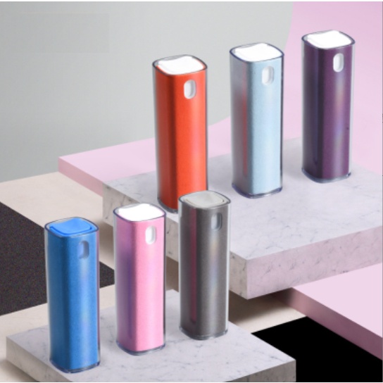 Bộ bình xịt khử khuẩn kèm khăn lau màn hình điện thoại 2 trong 1