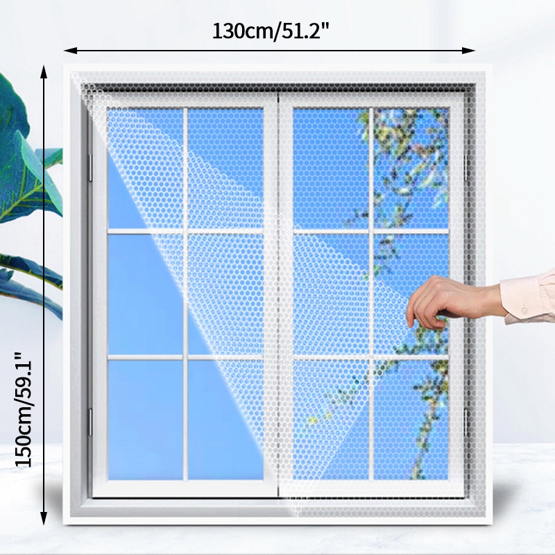 Rèm Cửa Sổ Chống Muỗi Tự Dính Cho Phòng Ngủ Tiện Dụng