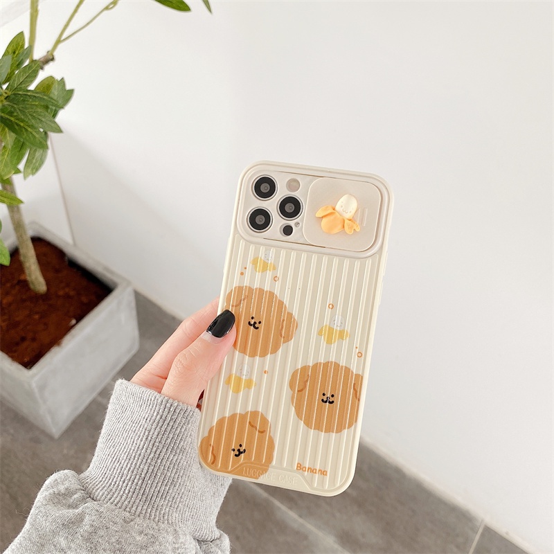 Ốp Điện Thoại Dày Chống Sốc Họa Tiết Hoạt Hình Cho iPhone 11 12 Pro Max X XS XR XSMAX