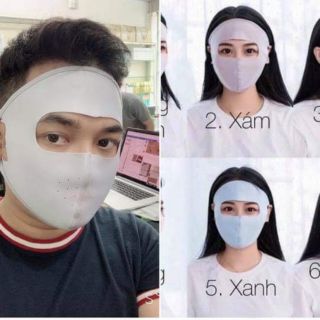 Khẩu trang ninja chống nắng, chống bụi cực tốt