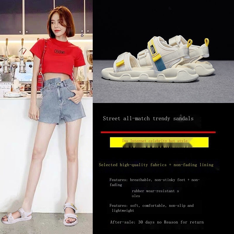 Xăng đan Đế Mềm Thời Trang Xuân Hè Hàn Quốc Dành Cho Nữ 2022