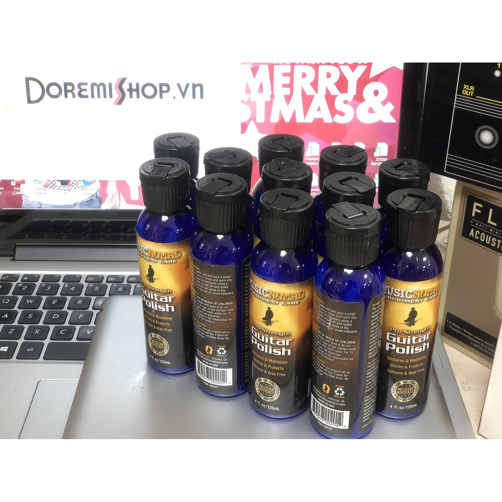 Chai dung dịch vệ sinh phần kim loại đàn guitar Music Nomad MN101