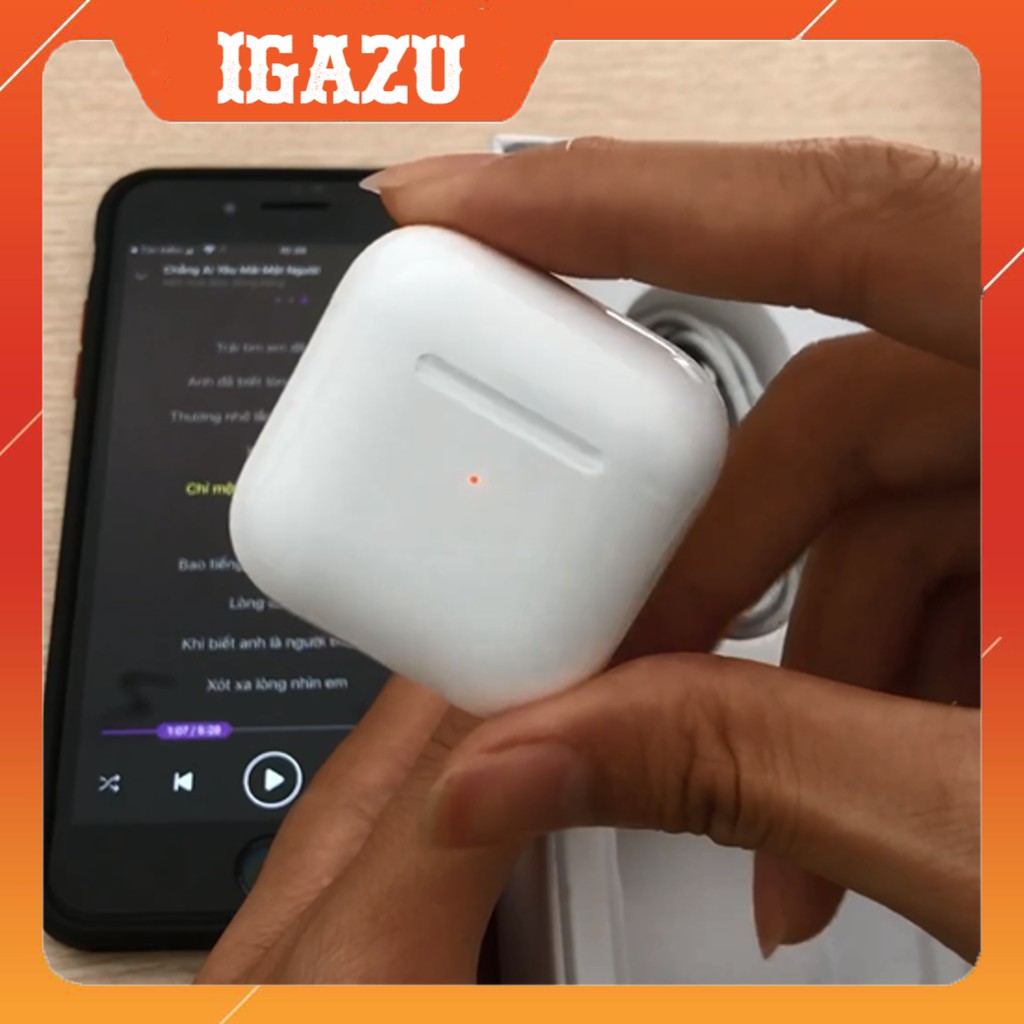Tai nghe bluetooth ipod pro 4 định vị / đổi tên / nhỏ gọn / cảm biến siêu nhạy,bảo hành 6 tháng - IGAZU