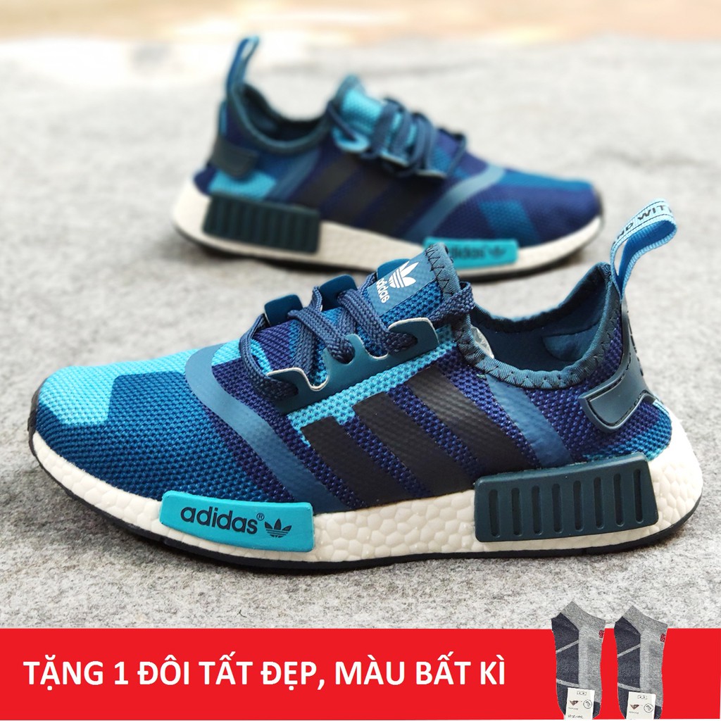 Giày thể thao nữ nam Giày Adidas NMD nữ nam full size 36-44 màu mận Đẹp Nhất
