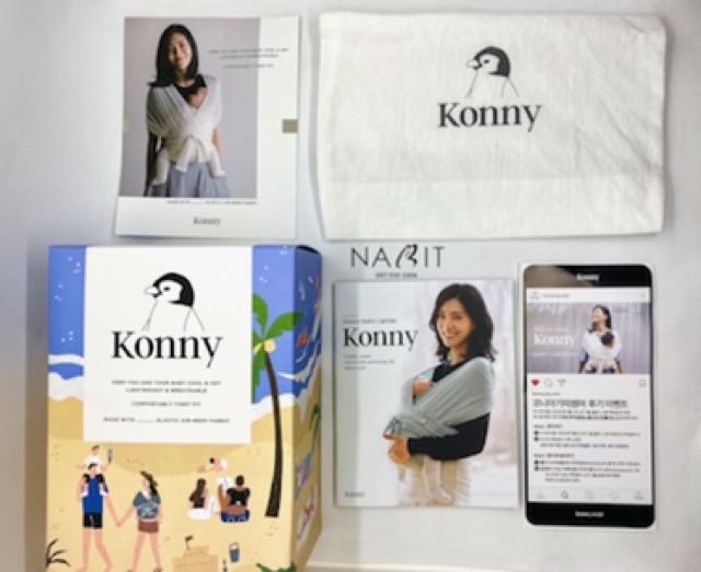 [ORDER] ĐỊU VẢI KONNY BABY CARRIER  #MadeinKorea