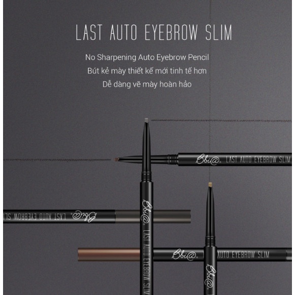 Kẻ Mày BBIA Last Auto EyeBrow Pencil Slim 0.06g