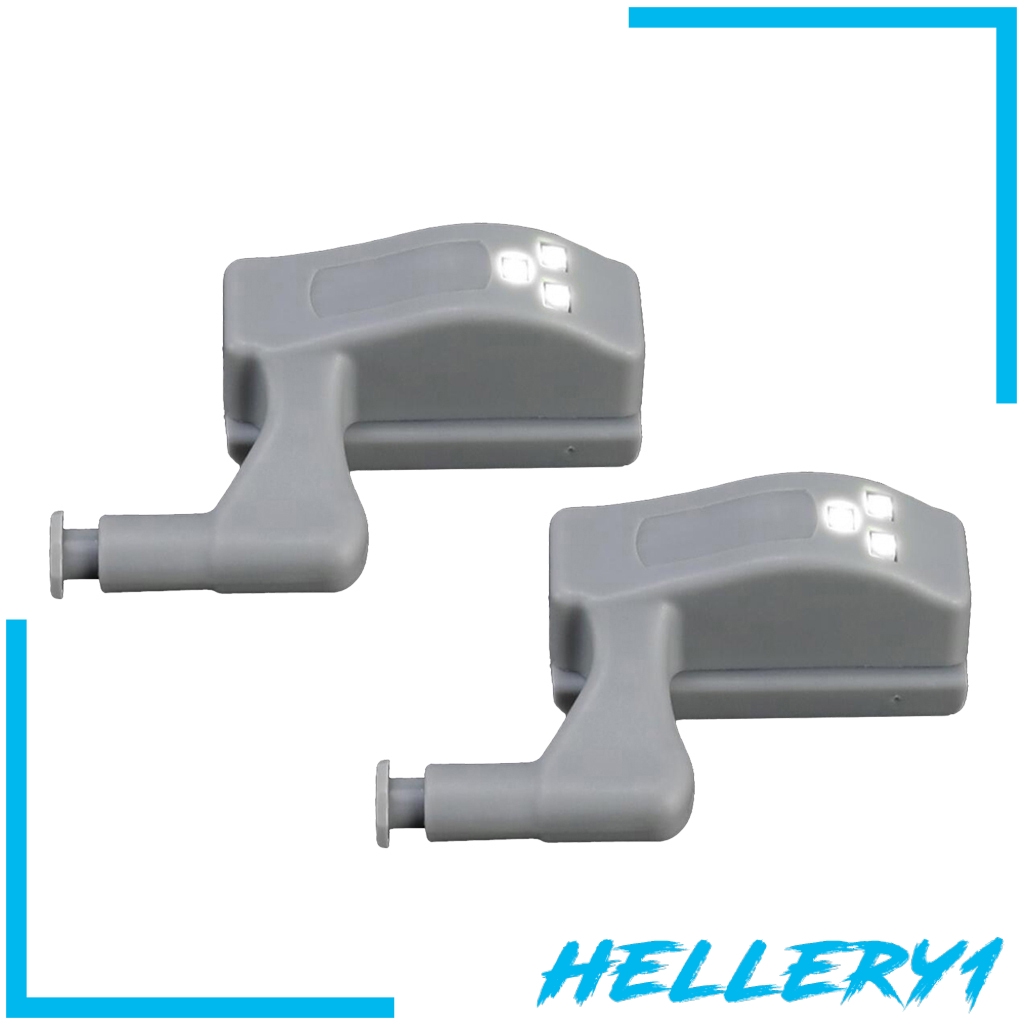 Set 2 Đèn Led Cảm Biến Sáng Tạo Gắn Bản Lề Tủ Quần Áo