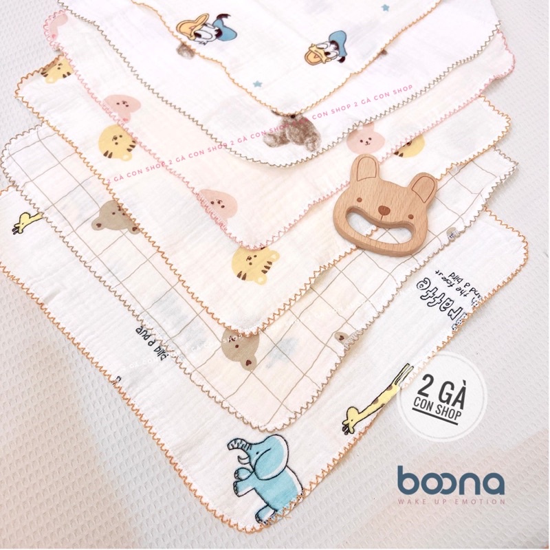Khăn sữa Boona set 6 chiếc