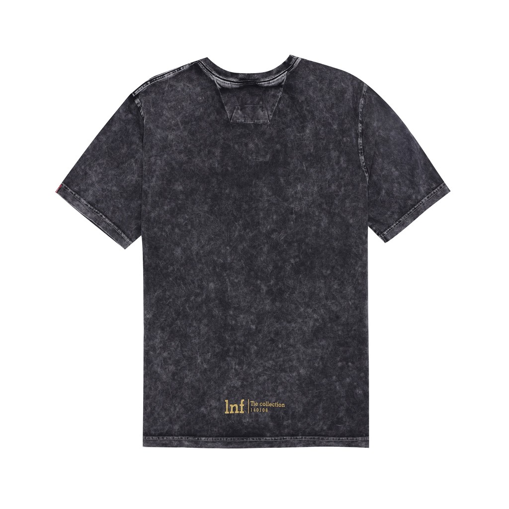 Áo Thun Cotton Cao Cấp Ngắn Tay Unisex, Chất Wash Đẹp Co Giãn Tốt, Dày Dặn,  In LNF Thời Trang Cá Tính LNFW
