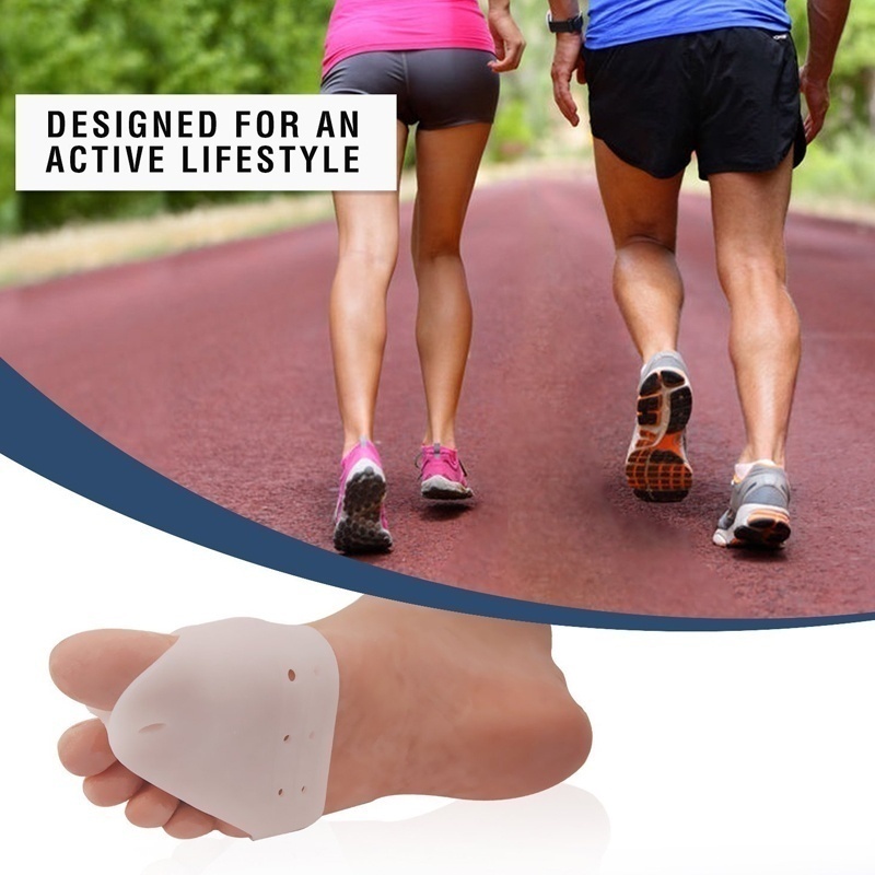 [Hàng mới về] Đệm gel đeo nửa bàn chân giúp chỉnh hình trật khớp ngón chân cái