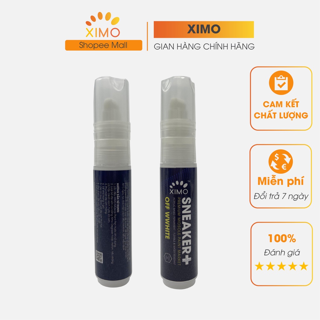 Bút Repaint sơn trắng đế giày, che ố vàng, làm mới phục hồi giày Ximo Midsole Paint Pen XI23