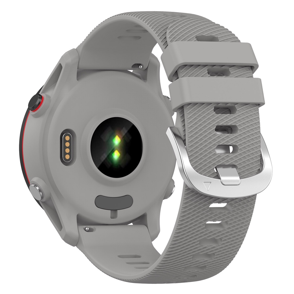 Dây Đeo Silicon 18 / 22mm Thay Thế Cho Đồng Hồ Garmin Forerunner 255 255S 265 265S / Vivoactive 4 4S / Venu 2 2S