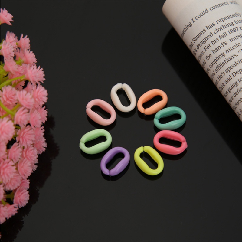 Set 100 Móc Chữ C Màu Cầu Vồng Cho Bé Học Hỏi