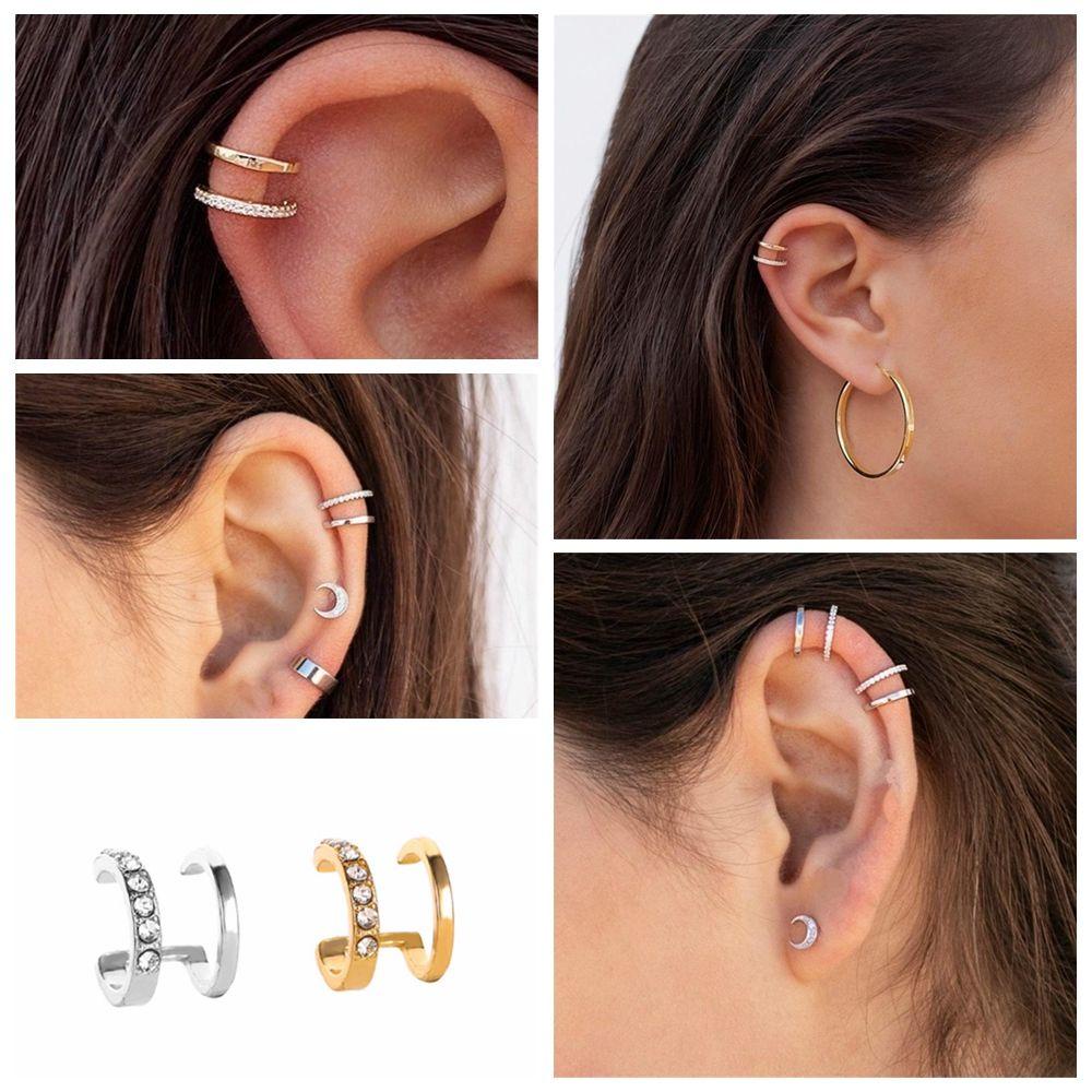 ESPO Set 1 / 3 Khuyên Vành Tai Thời Trang Cá Tính