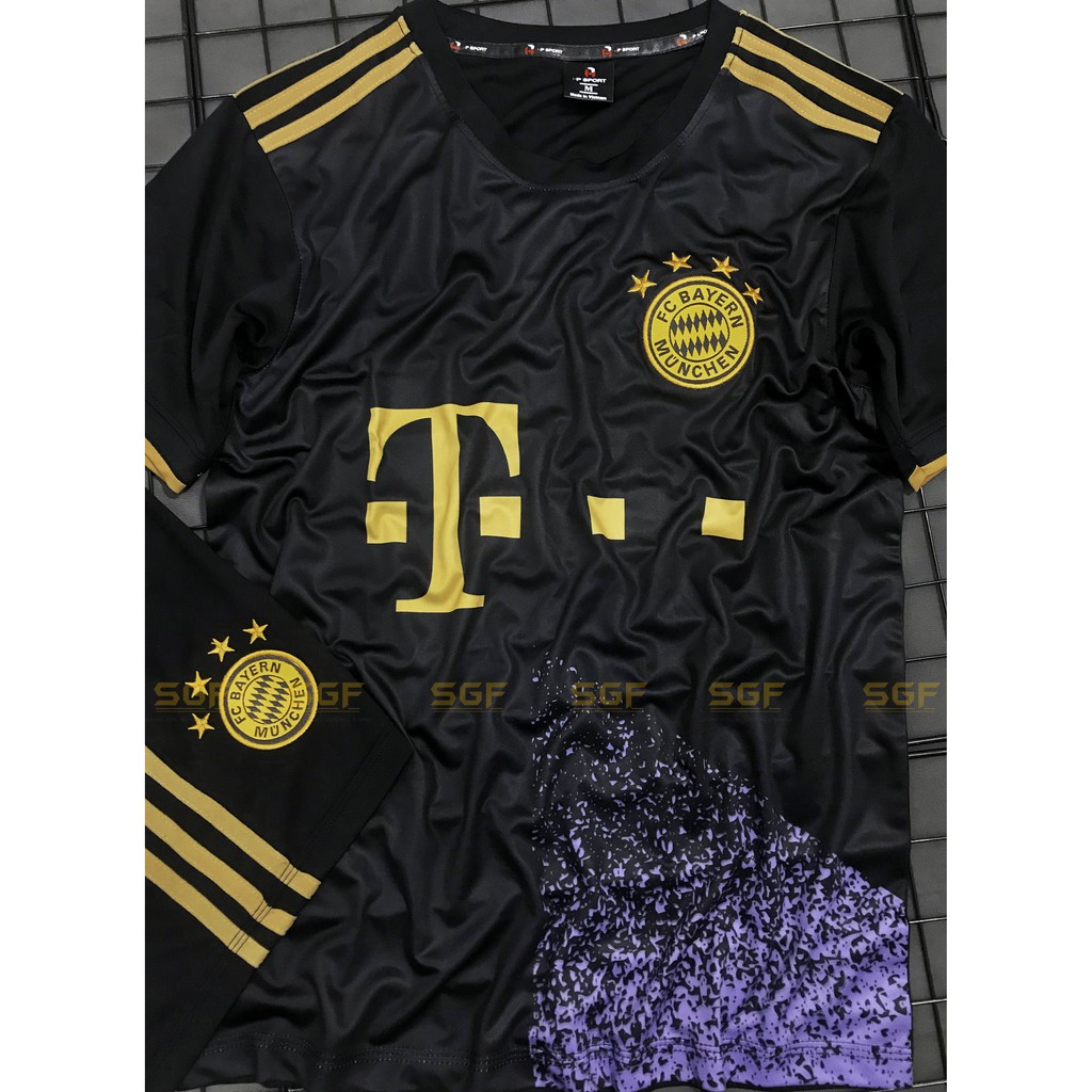 Đồ Bóng Đá BAYERN đen sân khách 2021 | BigBuy360 - bigbuy360.vn