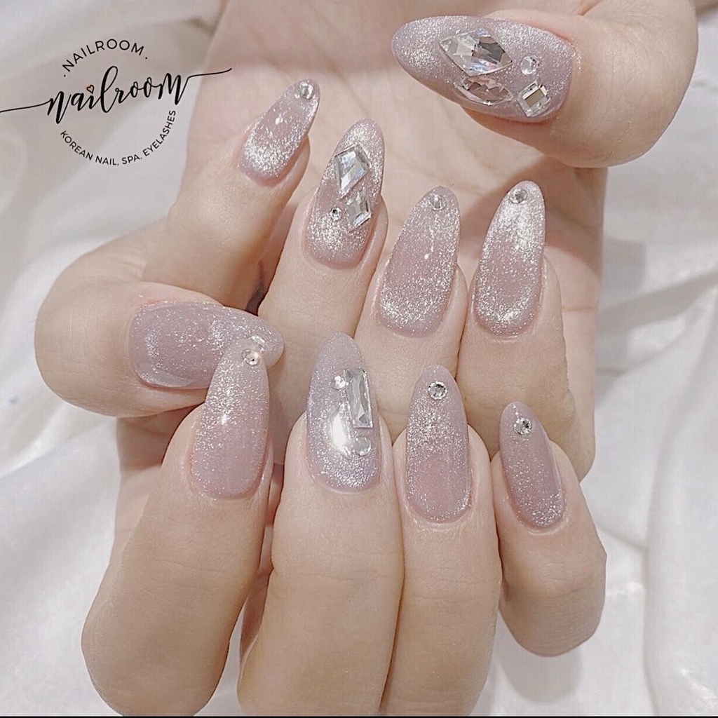 Set 25 Charm Nail Đá Sáng Loai 1, Nhiều Size - Vani Store [KIRA00102]