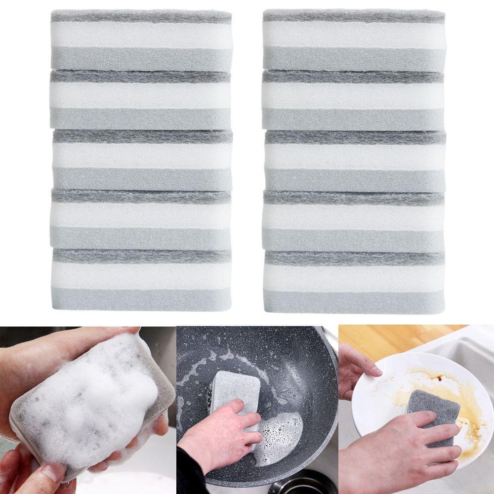 1 Miếng Bọt Biển Rửa Chén Đĩa Mạnh Mẽ Tiện Lợi Dành Cho Nhà Bếp