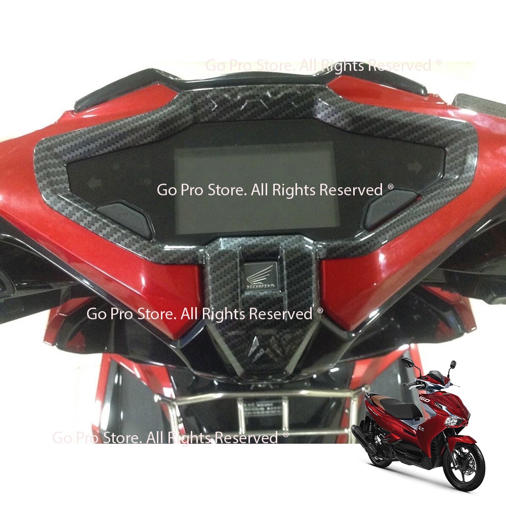 Ốp Viền Đồng Hồ AIR BLADE 2023 Nhựa Xi