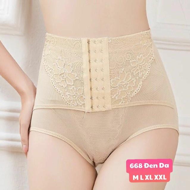 (Tạo Dáng Chuẩn) Quần Lót Gen Bụng Móc Gài Cực Đẹp-