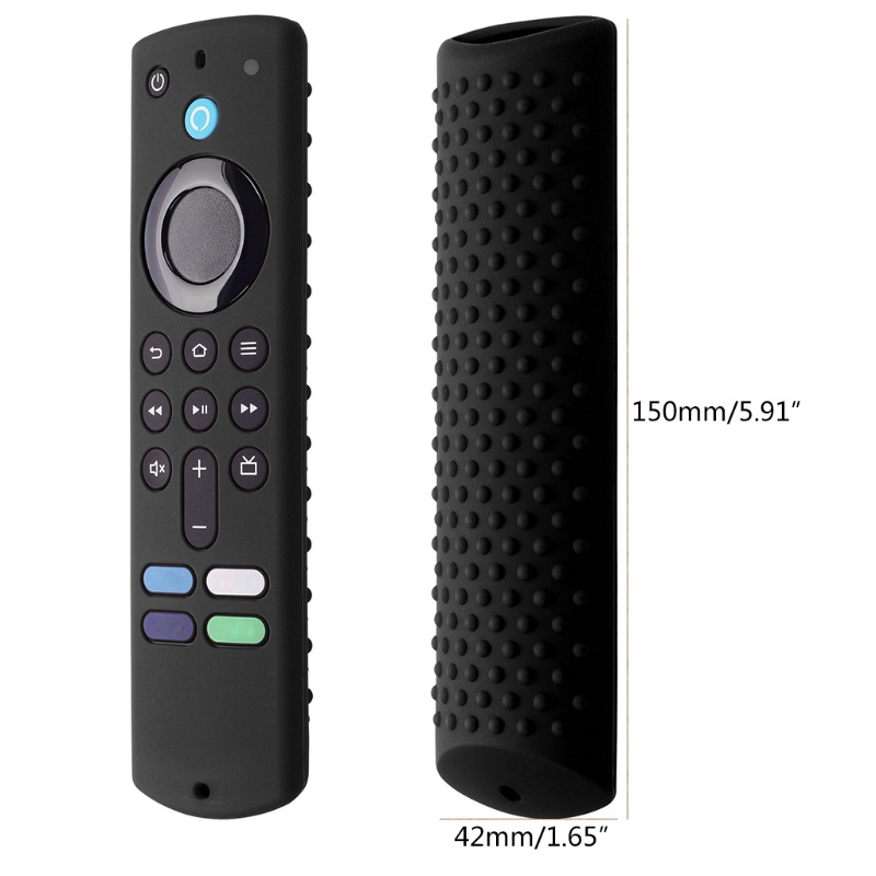 Ốp Bảo Vệ Điều Khiển Từ Xa Bằng Silicon Chống Bụi Chống Rơi Cho Amazon TV (3rd Gen)