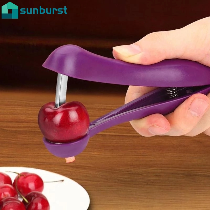 Dụng Cụ Tách Hạt Cherry Tiện Lợi Bằng Thép Không Gỉ