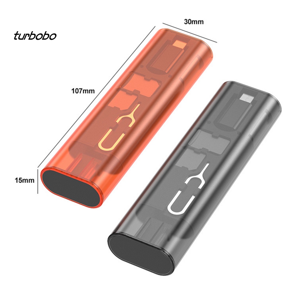 Turbobo Bộ Chuyển Đổi Cáp Sạc Thẻ Chuyển Đổi Dữ Liệu Eject Pin Box Nhiều Giao Diện