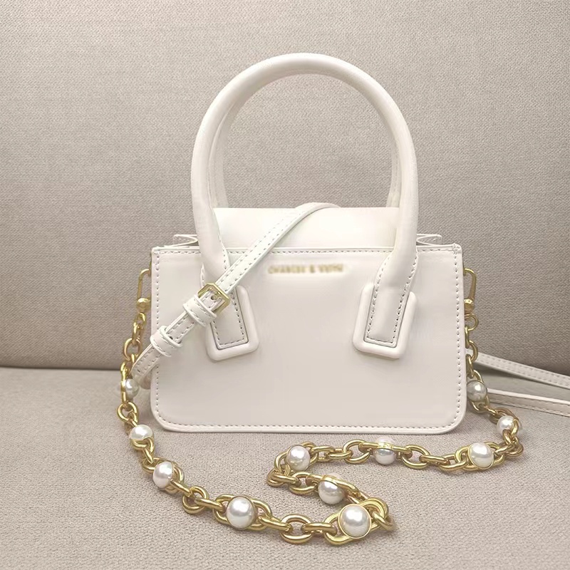 Túi Đeo Vai Nữ Cnk22 20671228 Túi Đeo Chéo Hình Gối Phối Dây Xích Thời Trang