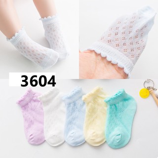 1 đôi tất lưới thông hơi bé trai/bé gái, tất lưới cho bé sơ sinh