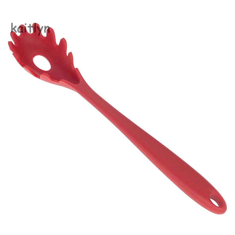 Muỗng silicone ăn mì Spaghetti/Pasta có rãnh chịu nhiệt