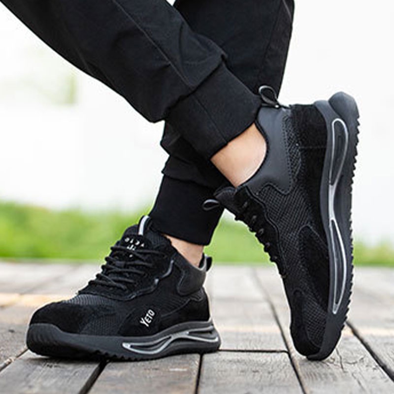 Giày Thể Thao Chống Đâm Thủng Thoáng Khí Thời Trang Cho Nam