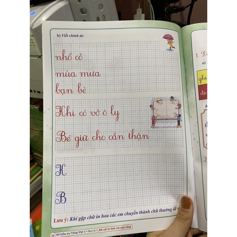 Sách - Đề kiểm tra tiếng việt 1 học kì 1