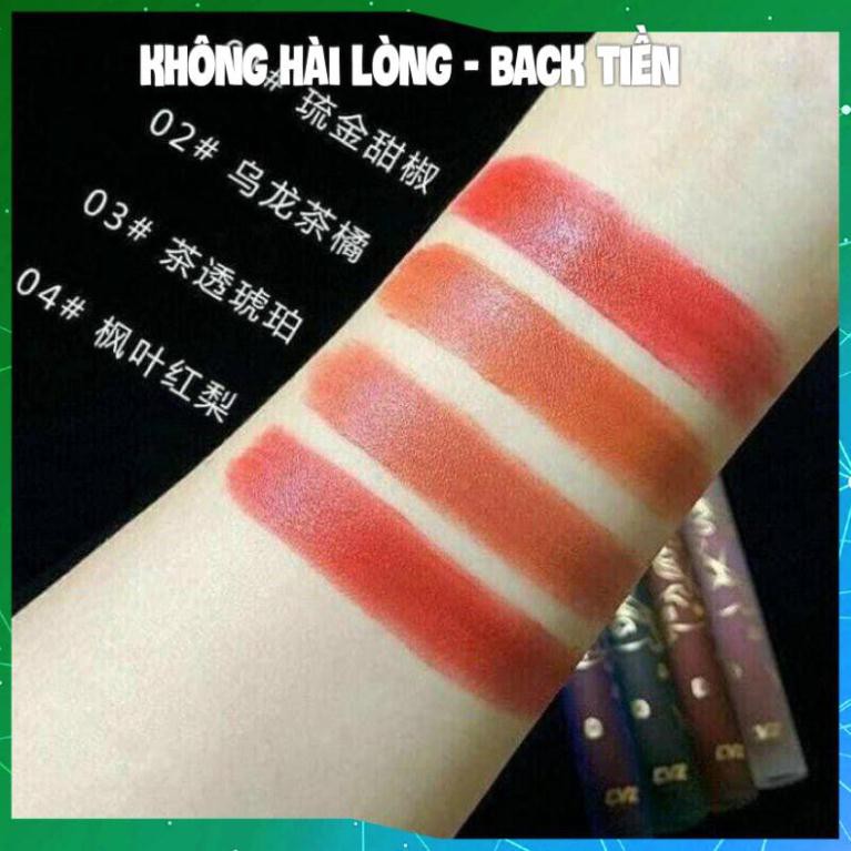 Set 4 Son Nội Địa Trung Best Cool tint CVZ Son Kem Lì Lâu Trôi Mỹ Phẩm Nội Địa Trung KING DC | BigBuy360 - bigbuy360.vn
