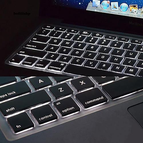 Miếng Dán Tpu Trong Suốt Siêu Mỏng Bảo Vệ Bàn Phím Cho Macbook Pro 11 / 13 / 15 / 17 Inch