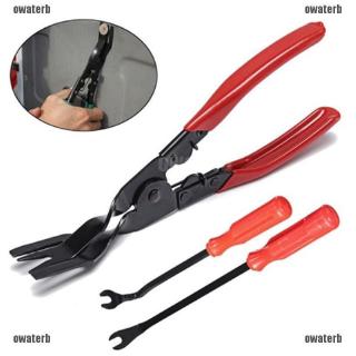 ★giá rẻ ★ 3 pcs car door panel clips pliers trim removal fastener puller repair tool combo