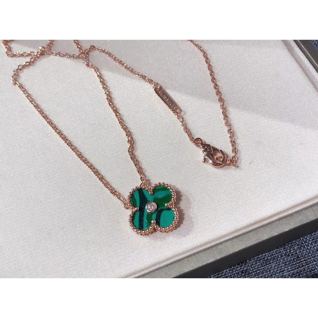 🌟 Dây chuyền V@n Cleef & Arpels fullbox bạc S925