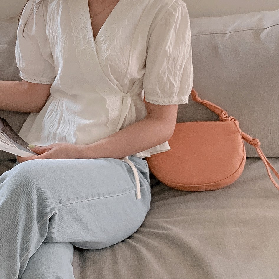 Áo Tay Phồng Cổ Chữ V Xinh Xắn Dành Cho Nữ 34530