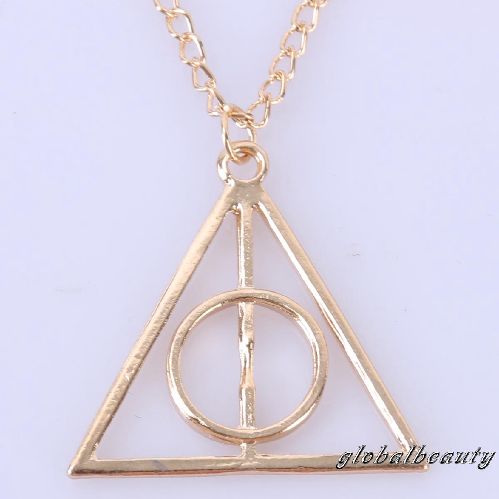 Dây Chuyền Mặt Kim Loại Biểu Tượng Phim Harry Potter Độc Đáo