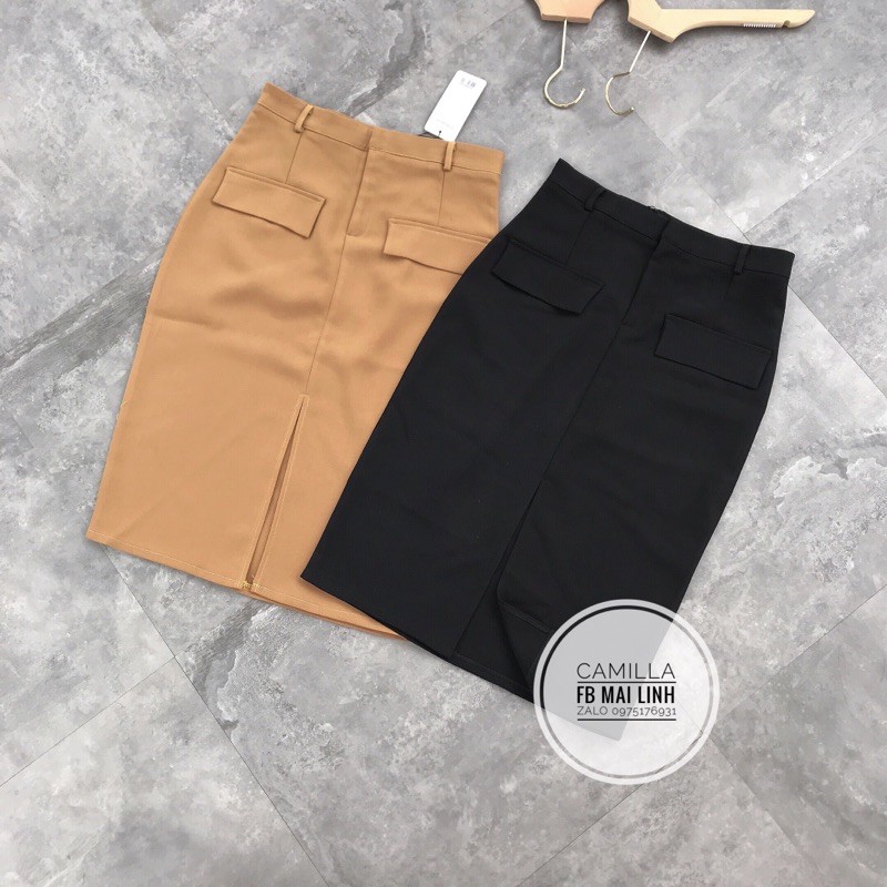 [ Mã FAXANH55 giảm 10K đơn 50K] ⚡️BÁN SỈ⚡️Chân váy xẻ sau có túi giả | BigBuy360 - bigbuy360.vn